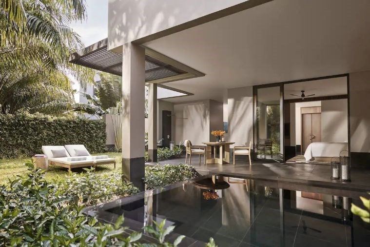 Phòng Twin Garden Pool Suite